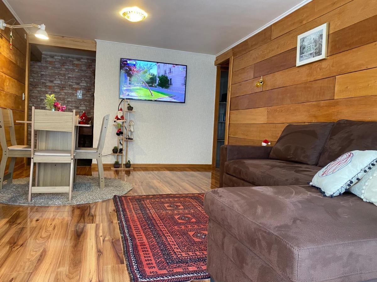 Centrico Depto 2 Habitaciones En Pto Montt Con Estacionamiento بويرتو مونت المظهر الخارجي الصورة